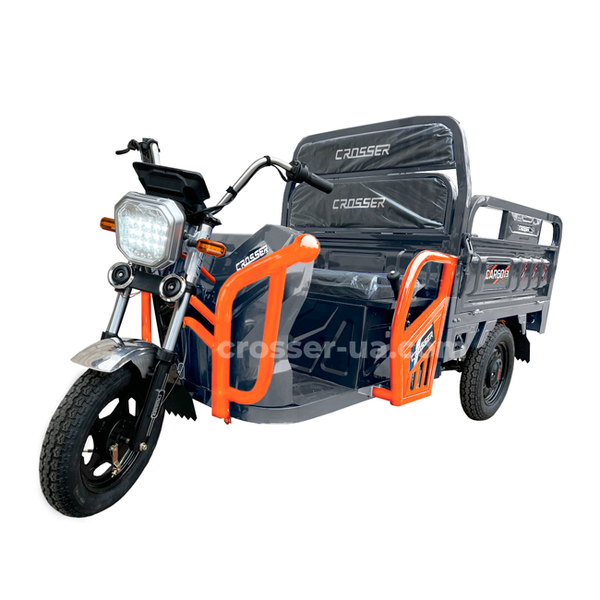 Купить Электротрицикл грузовой CARGO 13 1000W 60V 45Ah Оригинальный Crosser