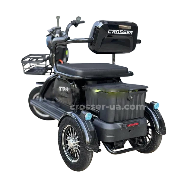 Купити Електроскутер триколісний Crosser TR1 PRO 1200W 24AH  Оригінальный Crosser